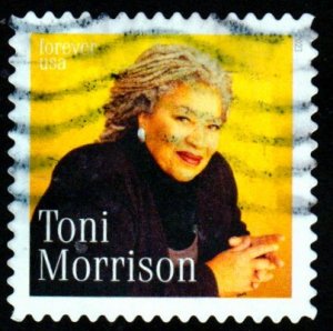 SC# 5757 - (63c) - Toni Morrison - writer - USED - Single Off Paper