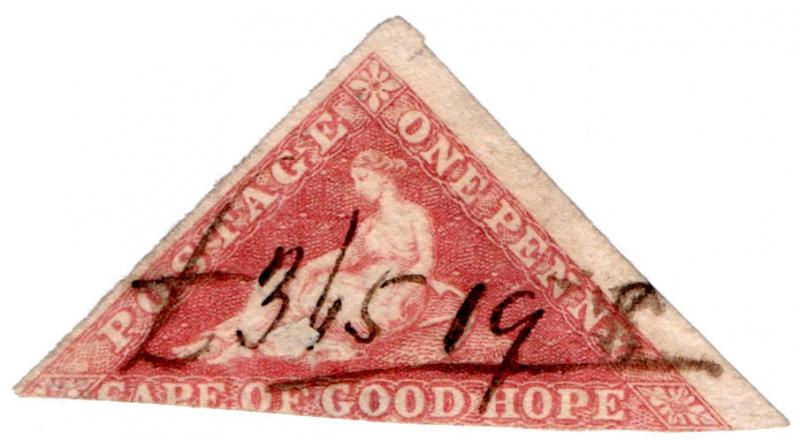 (I.B) Cape of Good Hope Revenue : Stamp Duty 1d