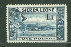 Sierra Leone #185 Unused Single