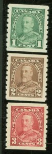 Canada #228-230  Single (Complete Set)