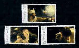 [100064] Grenada 2009 Art Painting Rembrandt Belshazzar's Feast  MNH