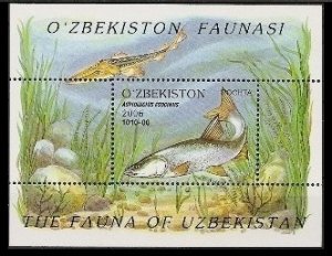 2006 Uzbekistan 625/B42 Sea fauna