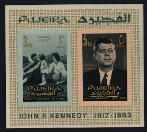 Fujeira MIBK 1A,B MNH John F. Kennedy