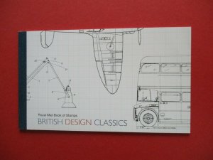 SG DX44 British Design Classics 2009 Prestige Booklet MNH