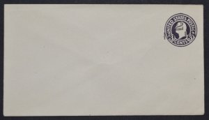 1920 US Sc. #U458 die 1 surcharged stamped envelope, mint, good shape