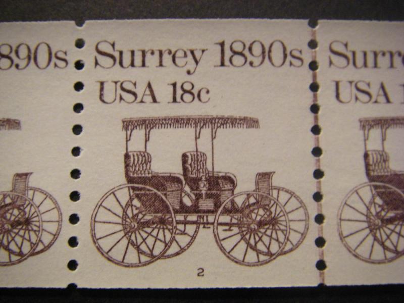 Scott 1907, 18 cent Surrey, PNC5 #2, MNH BEAUTY