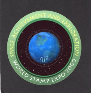3412 Space Achievements, MNH souvenir sheet/1