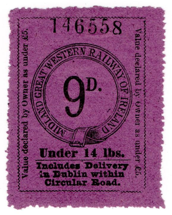 (I.B) Midland Great Western Railway (Ireland) : Parcel 9d