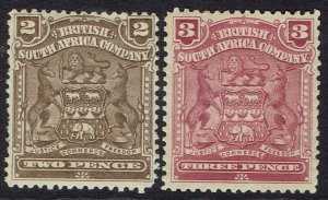 RHODESIA 1898 ARMS 2D AND 3D