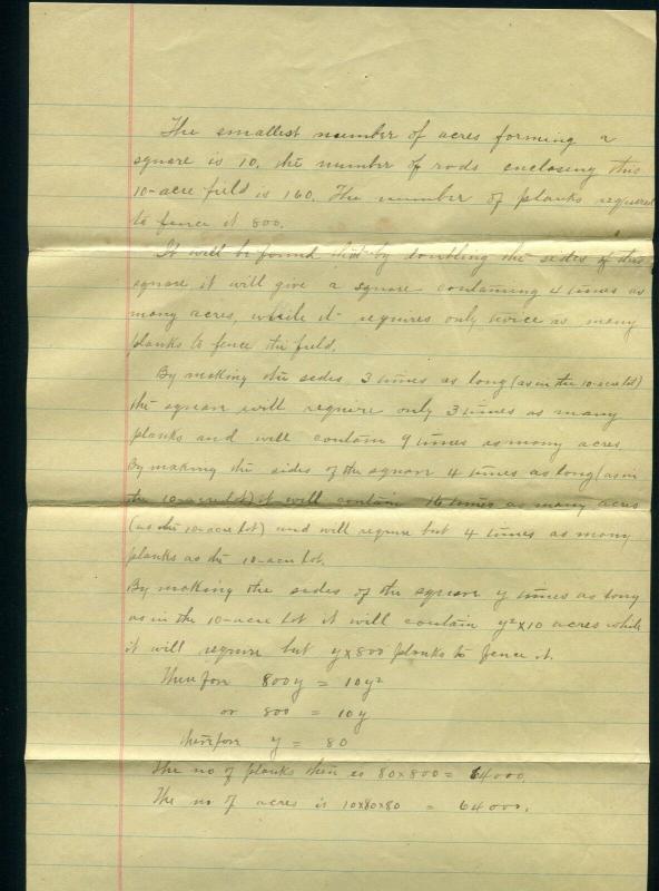 1892 Southern Illinois Normal University - Carbondale, IL to Holder, IL - Letter