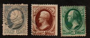 United States 145-147 Used