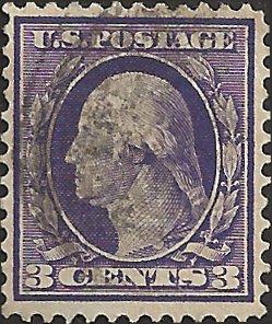 # 333 Used Deep Violet George Washington