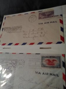 250+ covers! 60: CIVIL WAR &1800's ;WW I,WW II, FDC, first flight,airmail, RPO..