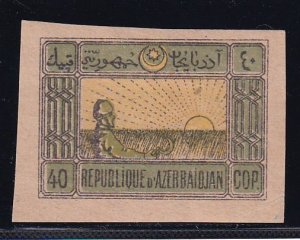 Azerbaijan 1920 Sc 3A Stamp MH NG