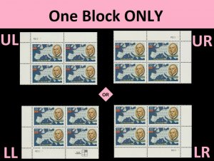 US 3141 The Marshall Plan 32c plate block 4 P22221 MNH 1997