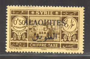 Alaouites Scott J6 MNHOG - 1925 Syrian Overprint Postage Due - SCV $8.00