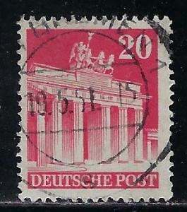 Germany AM Post Scott # 646a, used