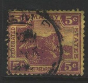 Malaya Federation Sc#58 Used