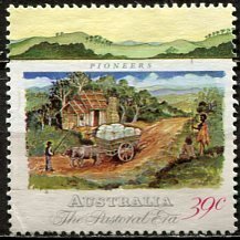 Australia 1989; Sc. # 1141b; Used Single Stamp