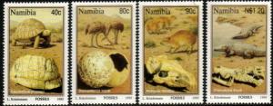 Namibia - 1995 Fossils Set MNH** SG 663-666