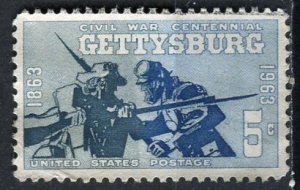 USA; 1963: Sc. # 1180:  Used Single Stamp