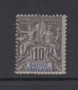 French Guinea, Scott 5 (Yvert 5), MHR