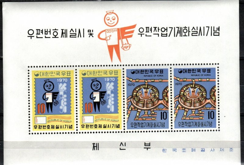 Korea #713a MNH CV $92.50 (X1427L)