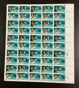  2386-89 Antarctic Explorers. MNH 25¢ Sheet of 50.  Issued 1988 