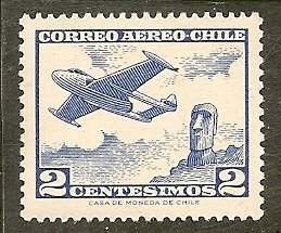 Chile  Scott  C236  Plane, Easter Island   MNH