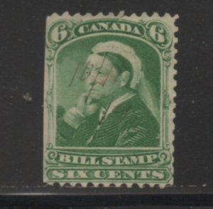 Canada Revenue #FB43 used  Bill  Stamp