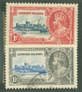 Leeward Islands #96-7  Multiple