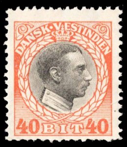 Danish West Indies Scott 57 Mint never hinged.