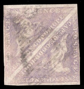 MOMEN: CAPE OF GOOD HOPE SG #7 PAIR PERKINS USED £600+ LOT #65669 