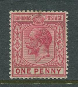 Bahamas #72 KGV MLH  Scott CV. $1.25