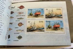 Ireland 1991,Maritime Fishing Fleet Booklet,Sc # 844-47a,845ab,844-45b,847a,VF! 