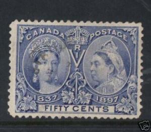 Canada #60 VF Used With Nice Light Cancel