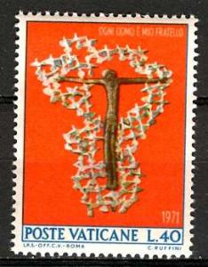Vatican; 1971: Sc. # 501: **/MNH Single Stamp