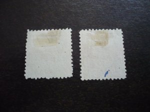 Stamps - Jersey - Scott# N1-N2 - Used Set of 2 Stamps