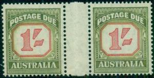 AUSTRALIA #J81 Mint Never Hinged, gutter pair