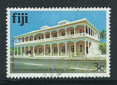 Fiji   QEII SG 582B FU imprint 1988