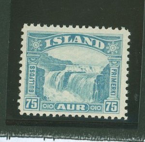 Iceland #175 Mint (NH) Single