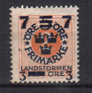 SWEDEN STAMPS. 1918, Sc.#B22, MNH