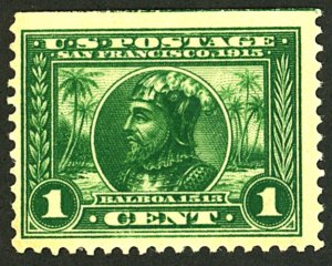 U.S. #397 MINT OG HR DIST.