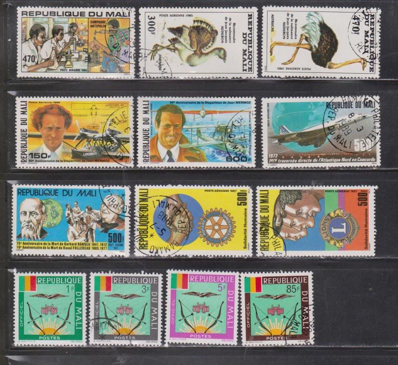 MALI - Collection Of Mint Hinged & Used Stamps - Good Value