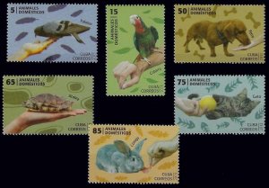 2013 Cuba 5670-5675 Fauna - Domestic animals 6,00 €