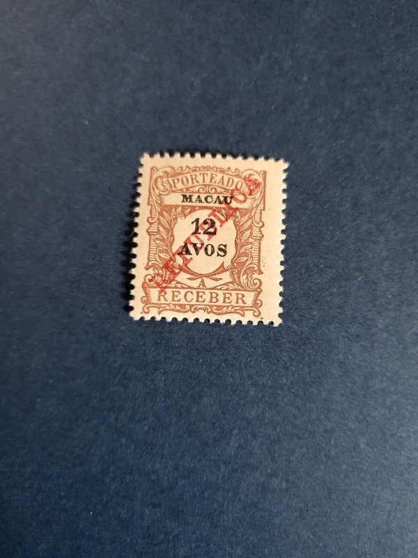 Stamps Macao Scott J18 hinged