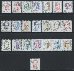 GERMANY SC# 1475-94A VF MNH 1986-91