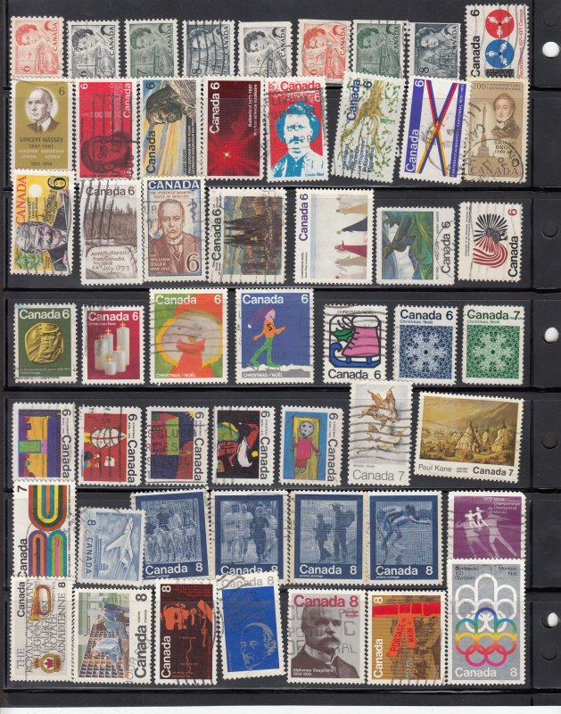 Canada Collection 400+ Stamps Used