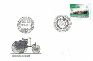 Hungary, First Day Cover, Automobiles