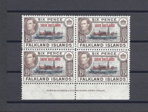 FALKLAND ISLANDS/FALKLAND ISLANDS DEPENDENCIES 1944/45 SG D6a MNH Cat £84